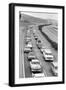 Traffic Jam due to Rolling Stones Concer-null-Framed Photographic Print