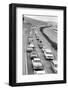 Traffic Jam due to Rolling Stones Concer-null-Framed Photographic Print