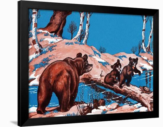 Traffic Jam - Jack & Jill-Jacob Bates Abbott-Framed Giclee Print