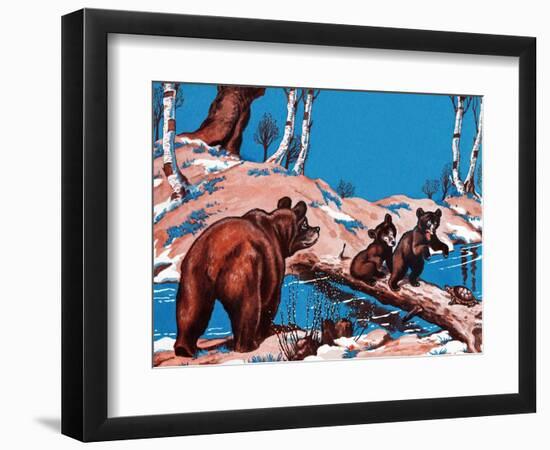 Traffic Jam - Jack & Jill-Jacob Bates Abbott-Framed Premium Giclee Print