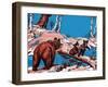 Traffic Jam - Jack & Jill-Jacob Bates Abbott-Framed Giclee Print