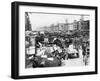 Traffic Jam on Lower Broadway Ca 1895-null-Framed Photographic Print