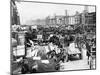 Traffic Jam on Lower Broadway Ca 1895-null-Mounted Photographic Print