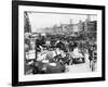 Traffic Jam on Lower Broadway Ca 1895-null-Framed Photographic Print