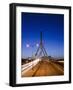 Traffic Lights on Leonard P. Zakim Bunker Hill Bridge, I-93, Boston, Massachusetts, Usa-Paul Souders-Framed Photographic Print