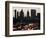 Traffic Moves South Towards Lower Manhattan During Rush Hour-null-Framed Photographic Print