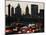 Traffic Moves South Towards Lower Manhattan During Rush Hour-null-Mounted Photographic Print