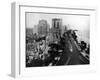 Traffic Moving Down Lake Shore Drive-null-Framed Photographic Print