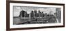 Traffic on a Bridge, Brooklyn Bridge, Manhattan, New York City, New York State, USA-null-Framed Photographic Print