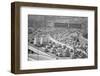 Traffic on A Busy La Freeway.-null-Framed Photographic Print