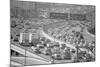 Traffic on A Busy La Freeway.-null-Mounted Photographic Print