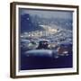 Traffic on Freeway in Los Angeles, California, 1959-Ralph Crane-Framed Photographic Print