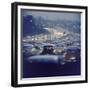 Traffic on Freeway in Los Angeles, California, 1959-Ralph Crane-Framed Photographic Print