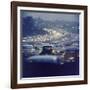 Traffic on Freeway in Los Angeles, California, 1959-Ralph Crane-Framed Photographic Print