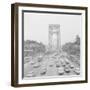 Traffic on George Washington Bridge-Bob Wendlinger-Framed Photographic Print