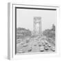 Traffic on George Washington Bridge-Bob Wendlinger-Framed Photographic Print