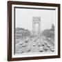 Traffic on George Washington Bridge-Bob Wendlinger-Framed Photographic Print