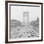 Traffic on George Washington Bridge-Bob Wendlinger-Framed Photographic Print