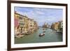 Traffic on Grand Canal. Venice. Italy-Tom Norring-Framed Photographic Print