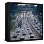 Traffic on Highway-null-Framed Stretched Canvas