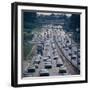 Traffic on Highway-null-Framed Photographic Print