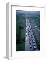 Traffic on Italian Highway-Vittoriano Rastelli-Framed Photographic Print