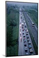 Traffic on Italian Highway-Vittoriano Rastelli-Mounted Photographic Print