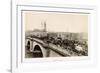 Traffic on London Bridge-Philip de Bay-Framed Photographic Print