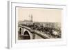 Traffic on London Bridge-Philip de Bay-Framed Photographic Print