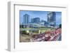 Traffic on Ratchadamri Road, Bangkok, Thailand, Southeast Asia, Asia-Frank Fell-Framed Photographic Print