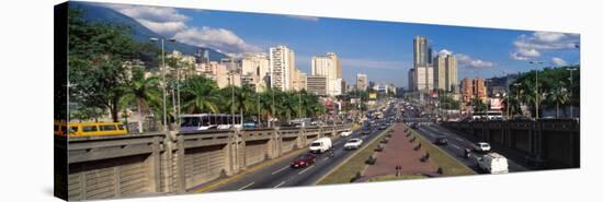Traffic on Roads, Caracas, Venezuela-null-Stretched Canvas