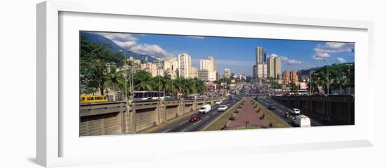 Traffic on Roads, Caracas, Venezuela-null-Framed Photographic Print