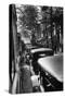 Traffic on the Grands Boulevards, Paris, 1931-Ernest Flammarion-Stretched Canvas