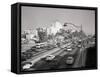 Traffic on the Hollywood Freeway-Philip Gendreau-Framed Stretched Canvas