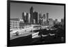 Traffic on the road in a city, Atlanta, Georgia, USA-Panoramic Images-Framed Photographic Print