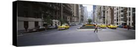 Traffic on the Road in a City, Park Avenue, Manhattan, New York City, New York, USA,-null-Stretched Canvas