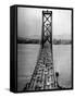 Traffic on the San Francisco Oakland Bay Bridge-Carl Mydans-Framed Stretched Canvas