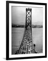 Traffic on the San Francisco Oakland Bay Bridge-Carl Mydans-Framed Photographic Print