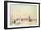 Traffic on Westminster Bridge-John Sutton-Framed Giclee Print