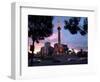 Traffic Passes by the Angel of Independence Monument in the Heart of Mexico City-John Moore-Framed Photographic Print