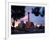 Traffic Passes by the Angel of Independence Monument in the Heart of Mexico City-John Moore-Framed Photographic Print