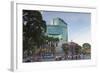 Traffic Passing Diamond Plaza, Ho Chi Minh City, Vietnam, Indochina, Southeast Asia, Asia-Ian Trower-Framed Photographic Print