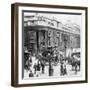 Traffic Passing the Bank of England, London, C Late 19th Century-null-Framed Photographic Print