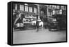 Traffic Policeman 1930s-null-Framed Stretched Canvas