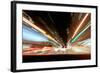 Traffic Timelapse NYC-null-Framed Photo