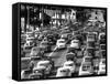 Traffic Traveling on Figueroa and Sunset Street-Loomis Dean-Framed Stretched Canvas