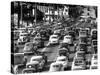 Traffic Traveling on Figueroa and Sunset Street-Loomis Dean-Stretched Canvas