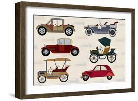 Traffic.-Milovelen-Framed Art Print