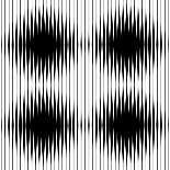 Optical Illusion-traffico-Mounted Art Print
