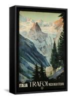 Trafoi Passo Dello Stelvio-null-Framed Stretched Canvas